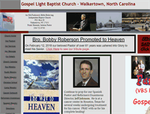 Tablet Screenshot of glbcs.org